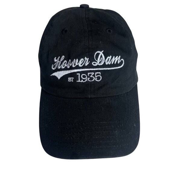 Hoover Dam Baseball Hat Est. 1935 Embroidered Black New - Picture 3 of 9